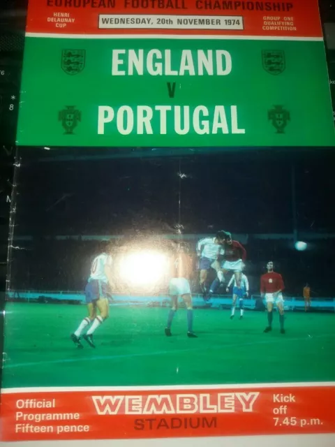 England v Portugal, 1974, European Championship