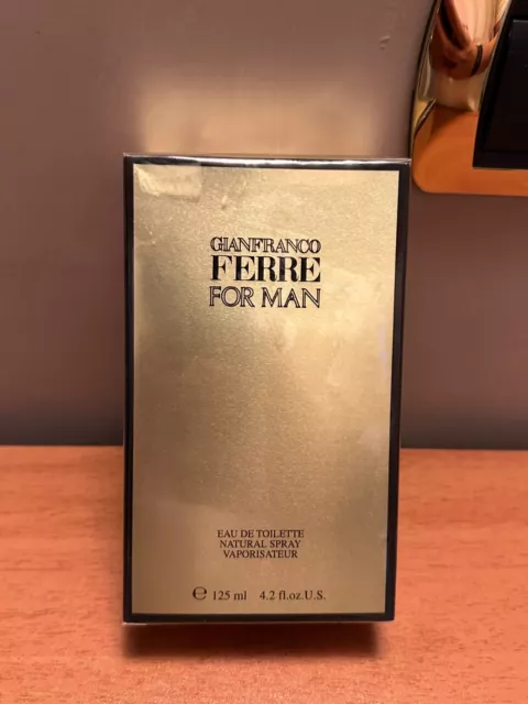 Ferre By Gianfranco Ferre For Men. Eau De Toilette Spray 4.2 Ounces