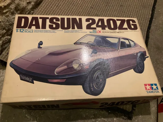 Maquette Tamiya 1/12 scale….Datsun .. Neuve de stock