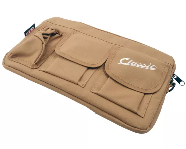 Case SIP classique compartiment à bagages / boîte à gants en nylon brun