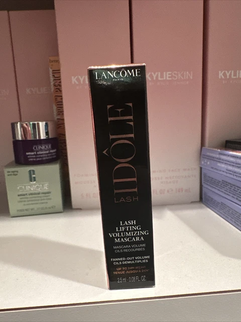 LANCOME Idole Lash Lifting Volumizing Mascara Glossy Black Travel Mini New