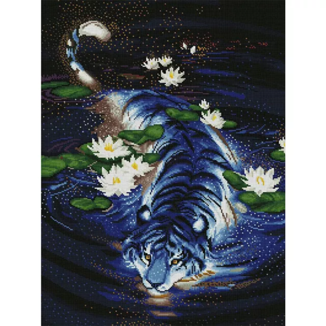 Kit de pintura de diamantes 5D animales taladro redondo completo hágalo usted mismo arte de pared artesanías juegos de mosaico