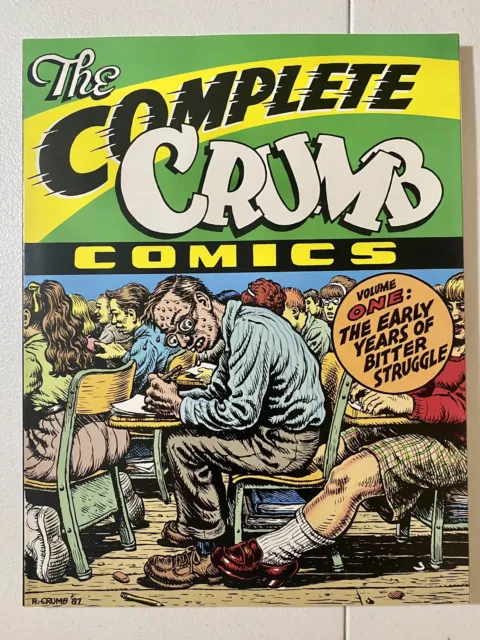 The Complete Crumb Comics - Vol 1 - Fantagraphics - 1st Printing - R. Crumb