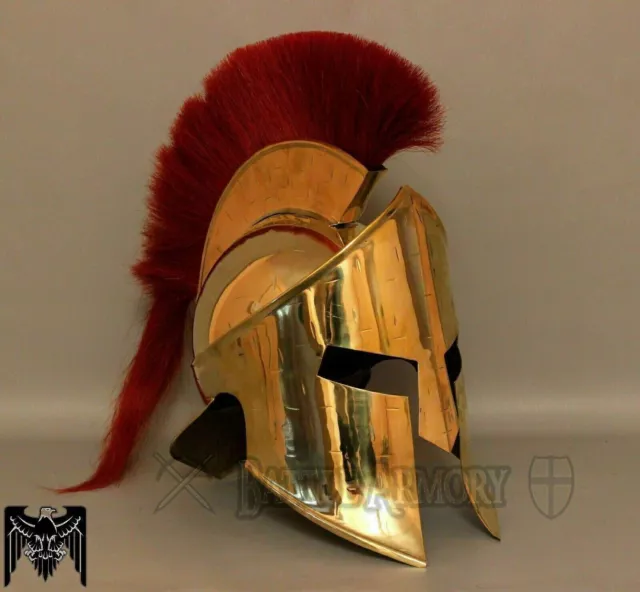 Medieval Vintage 300 rey Leonidas casco espartano traje de armadura griega...