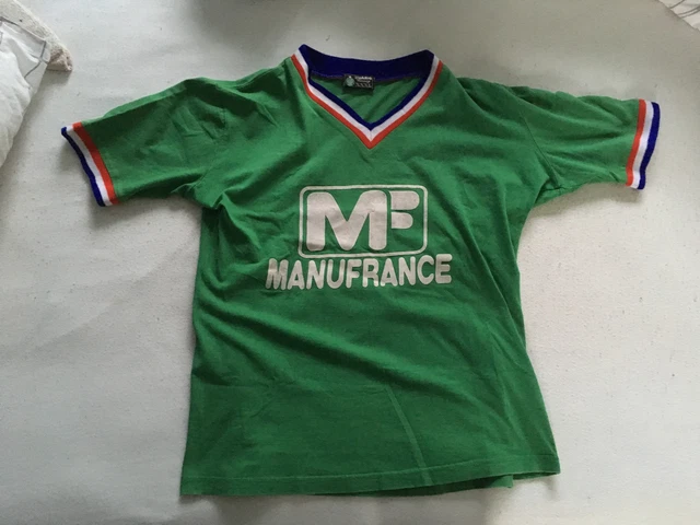 Maillot ASSE SAINT-ETIENNE vintage 70's épopée des Verts shirt trikot