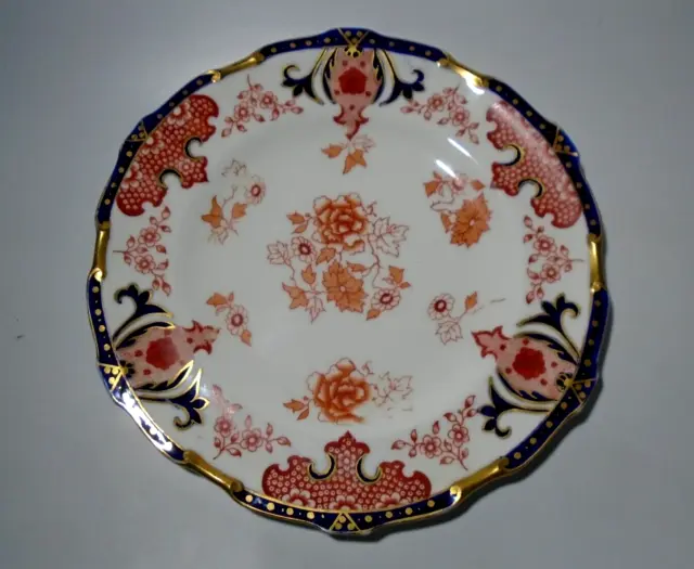Royal Crown Derby Imari Type Dinner Plate, 10¼" / 26.3cm, Pattern 6284, c.1902