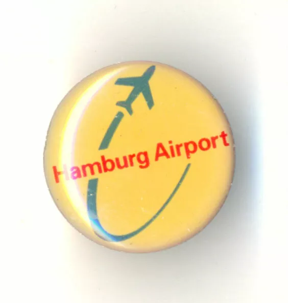 HAMBURG International Airport Germany Badge