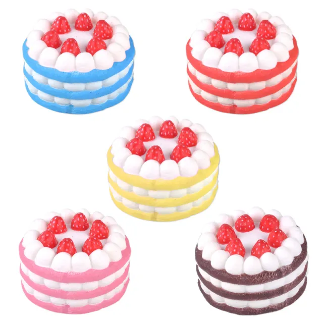 12cm Jumbo Strawberry Cake Cream Scented Slow Rising Toy Kids Fun Gift se ti