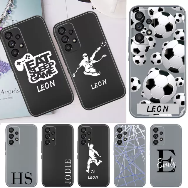 Custom Silicone Personalised Phone Case Cover For Samsung Galaxy S23 S22 A53 A14