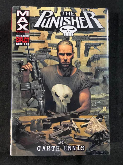 The Punisher By Garth Ennis Hardcover Vol. 1 Marvel Max Omnibus Sealed