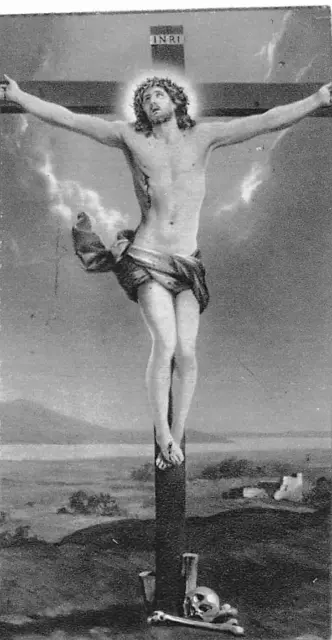 OLD nice  rare Holy cards from 1950"H7872" Holy jesus