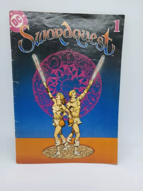 Swordquest 1 Mini Comic Book DC Comics Fantasy Atari Earthworld Used 1982