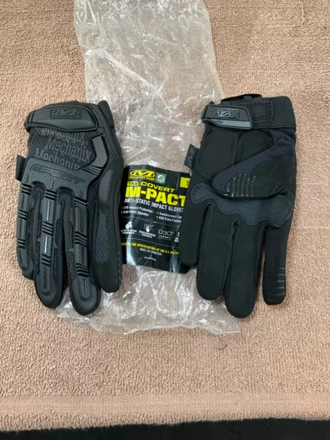 MECHANIX WEAR Covert M-Pact Anti-Static Gloves Size Small NEW