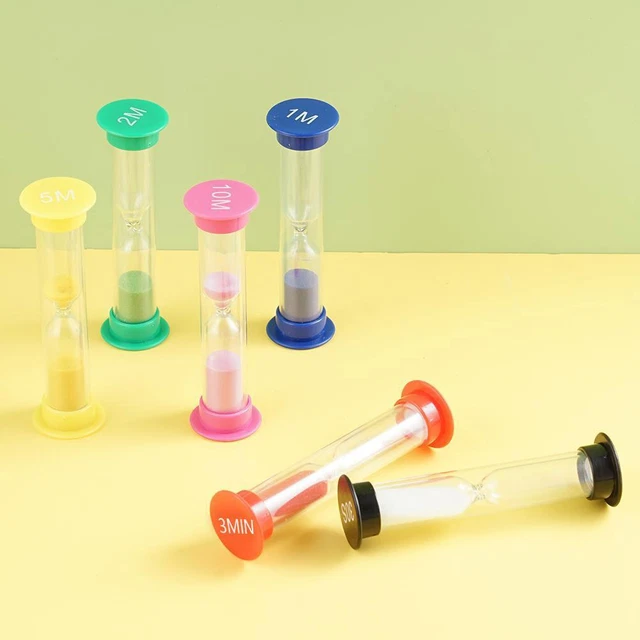 Sand Timer for Kid Colorful & Attractive-Easy to Operate Kid Visual Tools