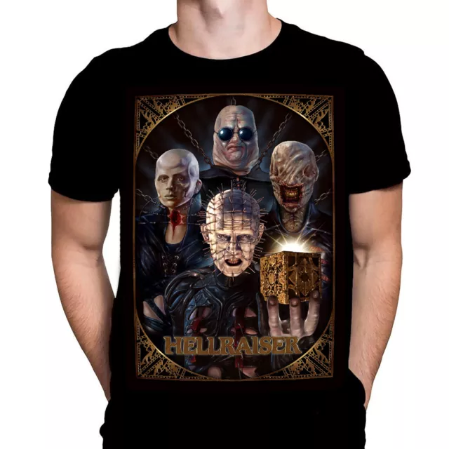 HELLRAISER LAMENT BOX - Black T-Shirt - Sizes M - XXXL - / Horror / Halloween