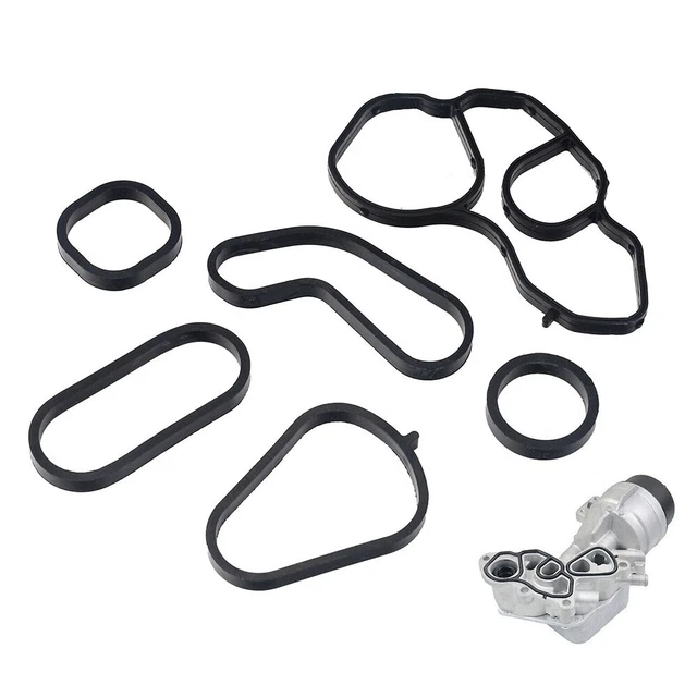 Guarnizione alloggiamento filtro olio nero guarnizioni per MINI per COOPER S R56/R60/R61