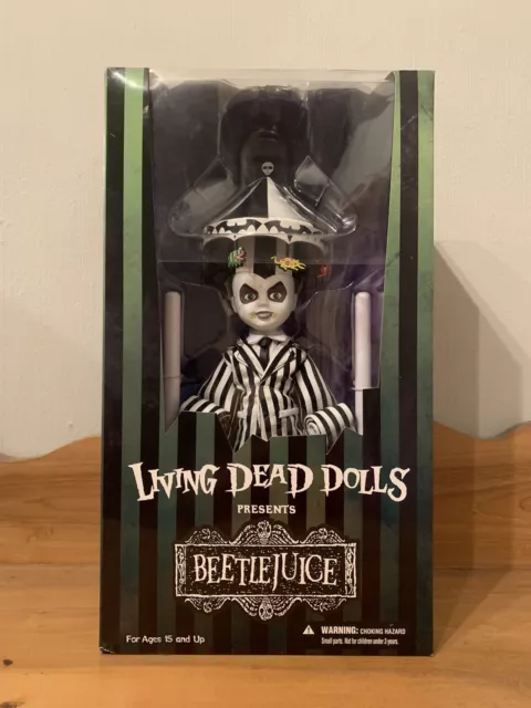 Mezco Toys Living Dead Dolls (LDD) Showtime  Beetlejuice.