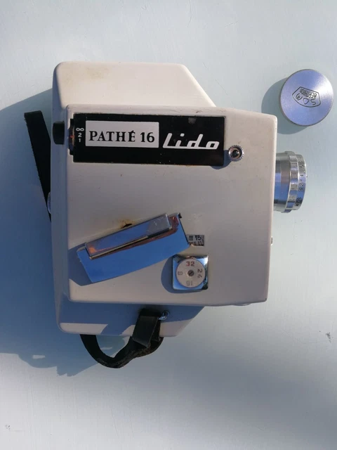 Pathé 16 Lido 16mm Movie Camera + Som Berthiot Function Lens