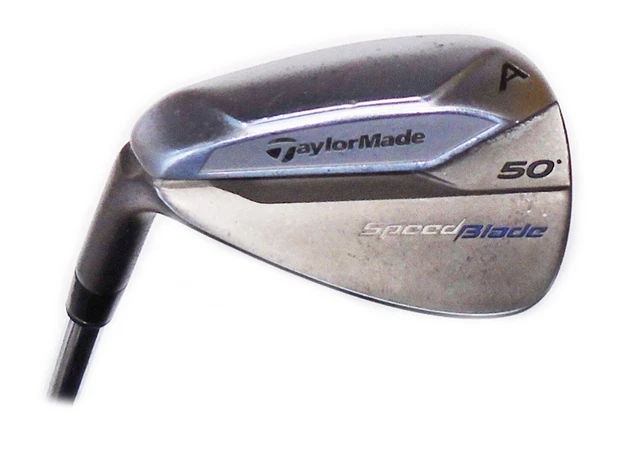 LH TaylorMade SpeedBlade Single 50* Approach Wedge Steel 85g Regular Flex