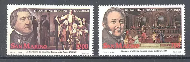 San Marino Einsteckkarte mit MiNr. 1491/95, 1514/15 und 1570/71 (xx)