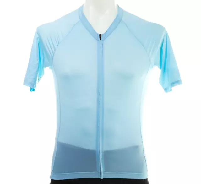 Pearl Izumi Attack Short Sleeve Cycling Men's Jersey MEDIUM Light Blue Road Bike