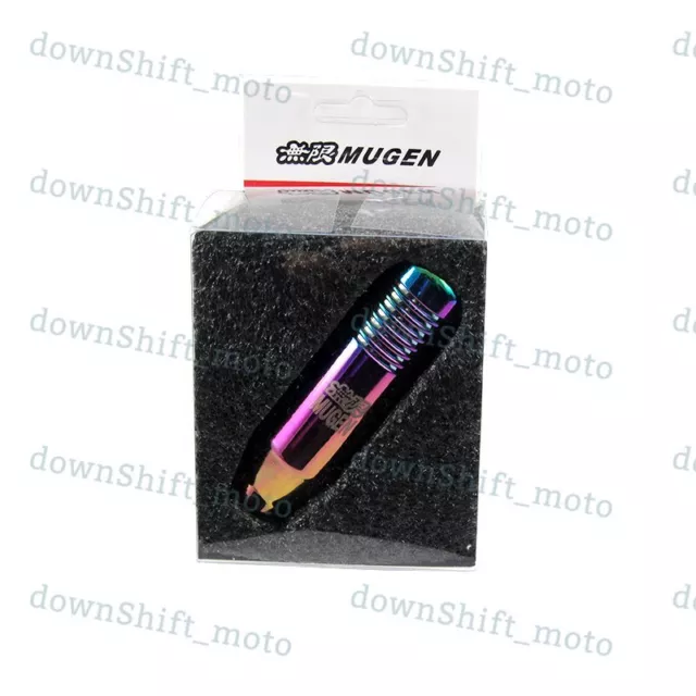 MT Manual 8CM JDM Mugen shift knob for HONDA RSX CIVIC Type R S2000 Neo Chrome