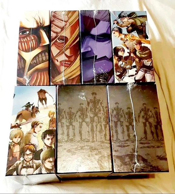 ATTACK ON TITAN Manga Complete Collection Vol 134 NEW SEALED