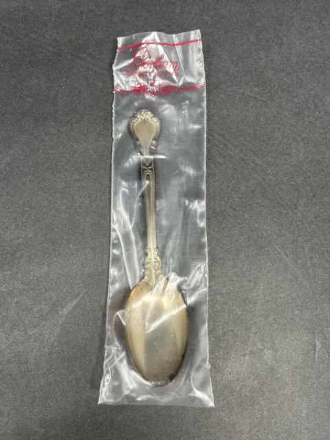 New Sealed Unused Gorham Chantilly Sterling Silver Teaspoon 5 7/8" Tarnished