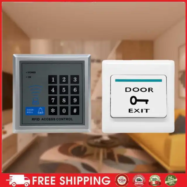 Kits de control de acceso cerradura de puerta eléctrica multifuncional para banco hotel oficina