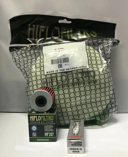 Service Kit for Suzuki RMX450 (2010-2011) Air/Oil Filter and NGK Candle