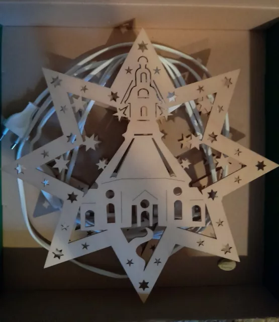 Erzgebirge Weihnachtsbeleuchtung, E 14, Schalter, guter Zustand , gebraucht