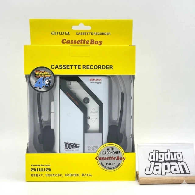 AIWA CASSETTE BOY PCR-F7 Regreso al Futuro 40º Reproductor de