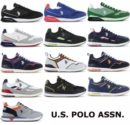 U.S.Polo Assn. Uomo Sneakers Scarpe Tempo Libero Sneakers US classic Sport Nuovo