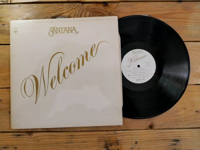 Santana Welcome Lp 33T Vinyle Ex Cover Ex Original 1973