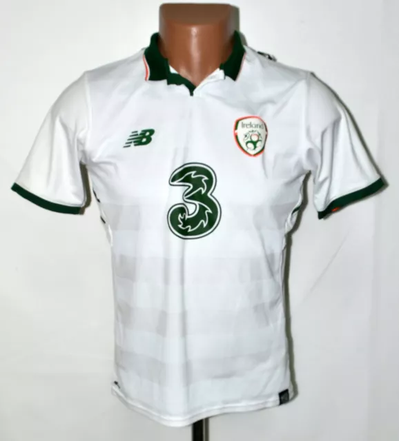 Republic Of Ireland 2017/2018 Away Football Shirt New Balance Yxl Boys