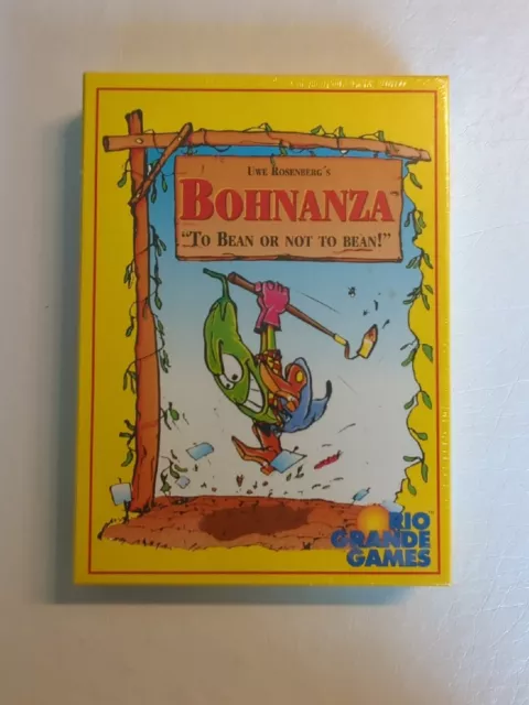 BOHNANZA To Bean Or Not To Bean - Card Game 2000 VINTAGE PACKAGE  Factory Sealed