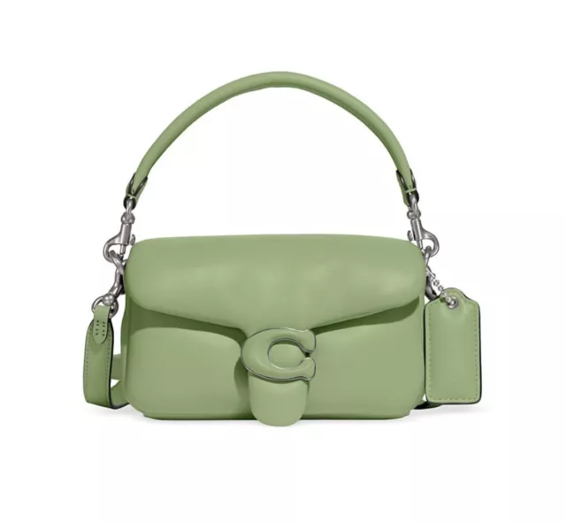 AUTH COACH PILLOW Tabby Shoulder Bag 26 C0772 Green F/S $286.38 - PicClick