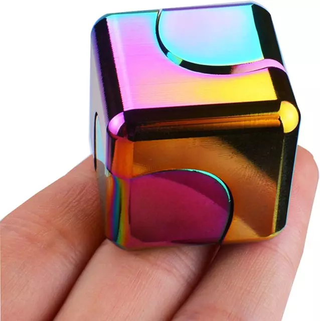 Fidget Spinner Toys Cube Adults, Stress Relief Gift For Kid Girl Teens Men