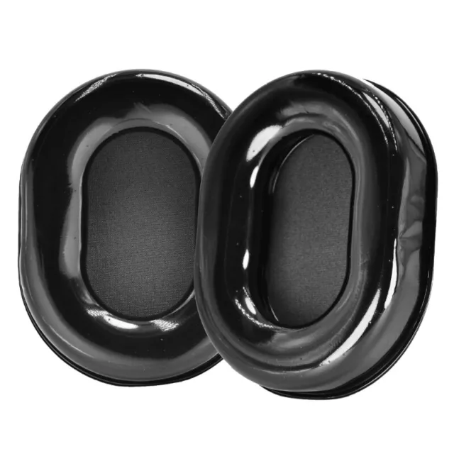 Silicone Leather Earpads Ear Cushions for HyperXCLOUD 2 Headset Round Earcups