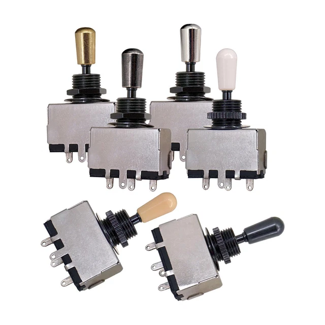 3 Way Pickup Selector Tone Switch Bouton En Cuivre Pièces de Guitare