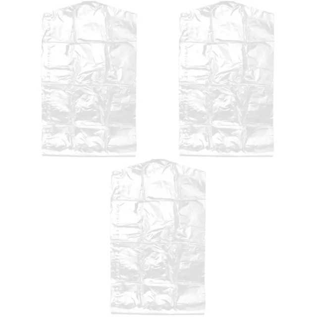 150 pz borse per tuta trasparente antipolvere copertura abbigliamento trasparente