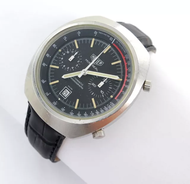 Heuer Montreal Chronograph Vintage - 43mm - Cal. 12