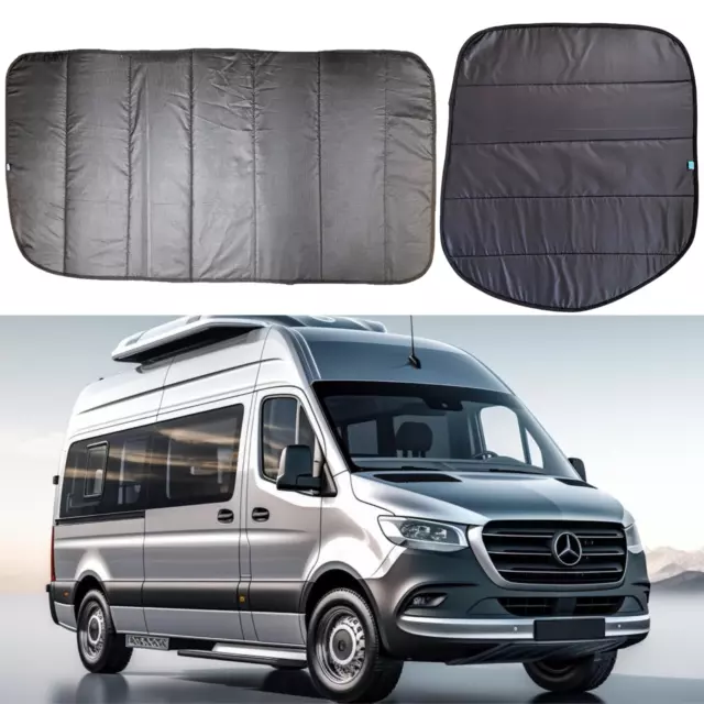 Mercedes Sprinter 2019 - 2023  Van Thermal Insulated Window Blinds Sliding Door