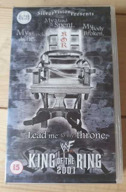 Wwf King Of The Ring 2001 Highlights WWF KING OF The Ring 2001 VHS Video Tape PAL WWE WCW ECW TNA AEW NWO
