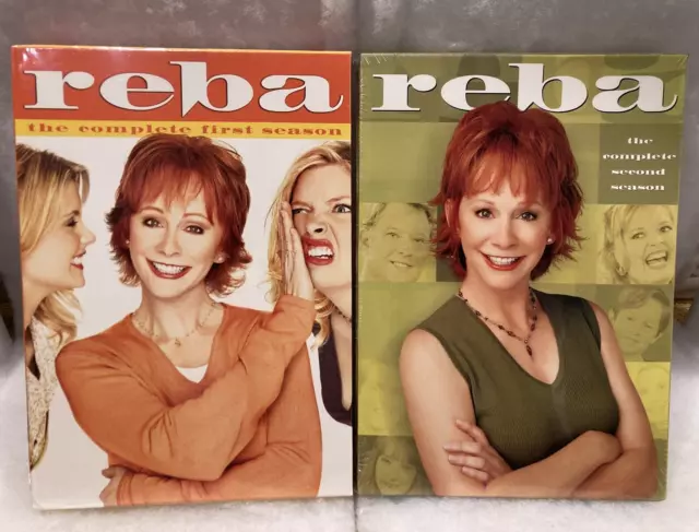 REBA Complete First and Second Season DVD Reba McEntire ~ BOTH BRAND NEW SEALED