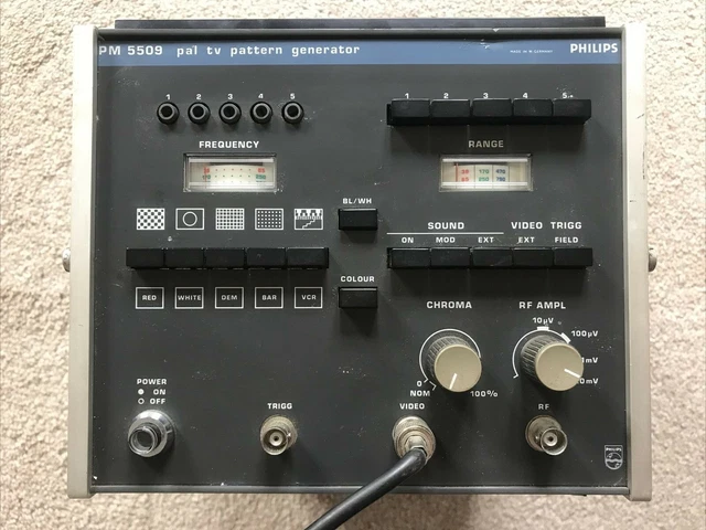 PHILIPS PM 5509 Pal TV Pattern Generator £40.00 - PicClick UK
