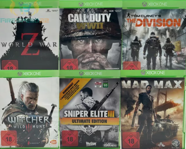 Xbox One - Spiele Shooter Action Auswahl USK 18 !!!! Spielesammlung