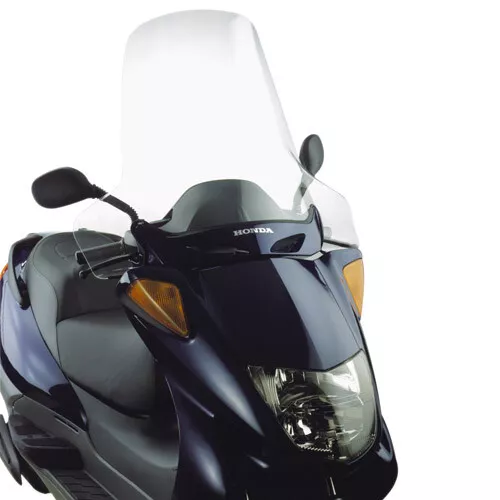 GIVI Parabrezza Trasparente 60 x 74,4 per Honda Foresight 250 1978 - 2008