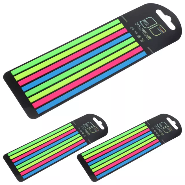 Sticky Highlighter Strips Neon Flags Tabs Clear Tape Index Tabs-