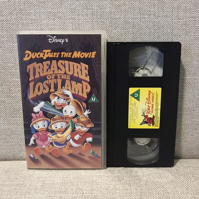 DUCK TALES THE Movie - Vhs Video - Treasure Of The Lost Lamp - Walt ...